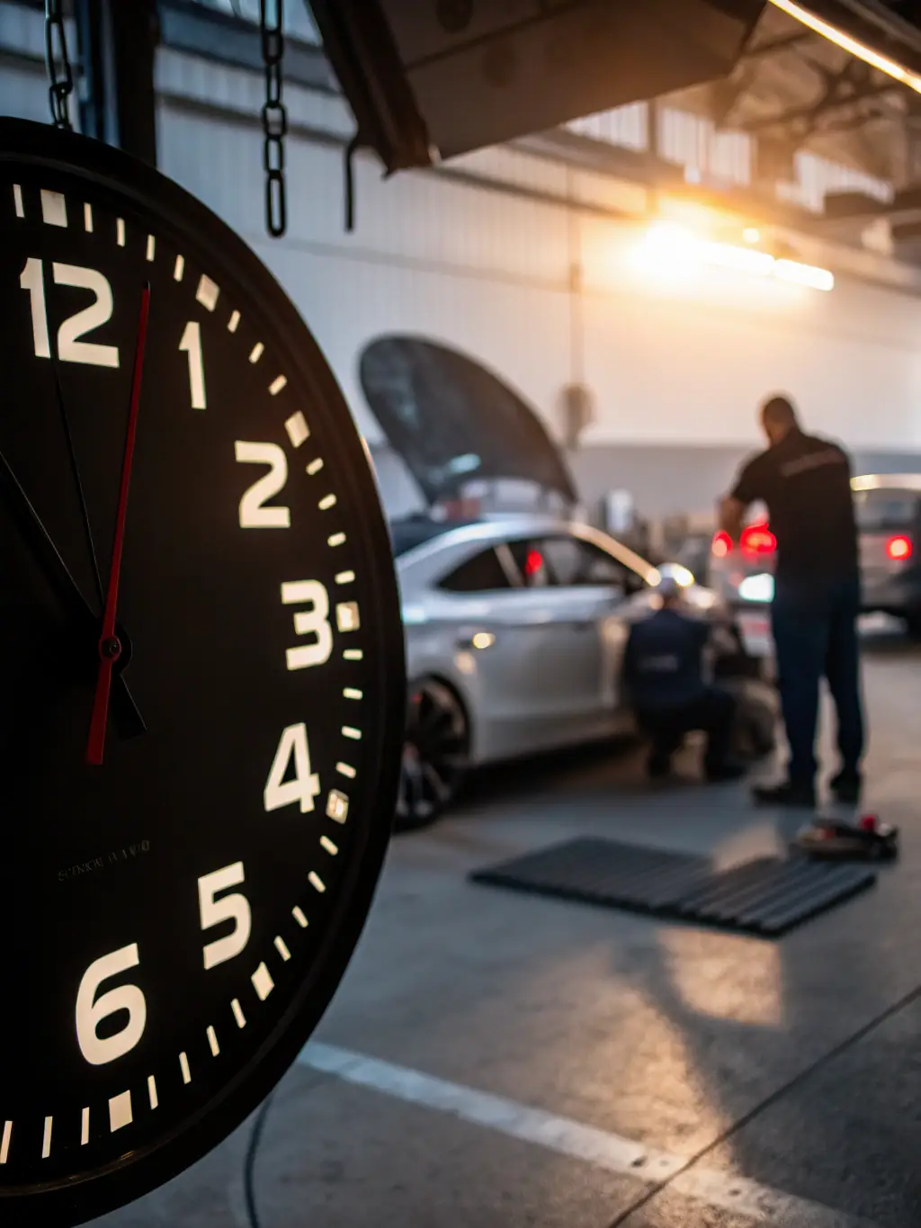 A clock with a calendar in the background, symbolizing More Yummi Brands' promise of providing quotes within 24 hours.